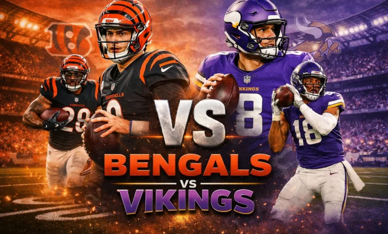 Bengals vs Minnesota Vikings Match Player Stats