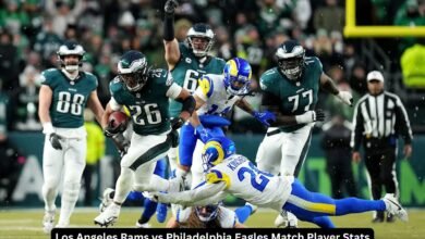Los Angeles Rams vs Philadelphia Eagles Match Player Stats