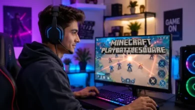 Minecraft PlayBattleSquare