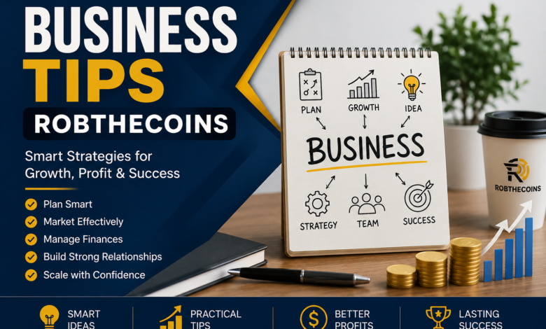 Business Tips RobTheCoins